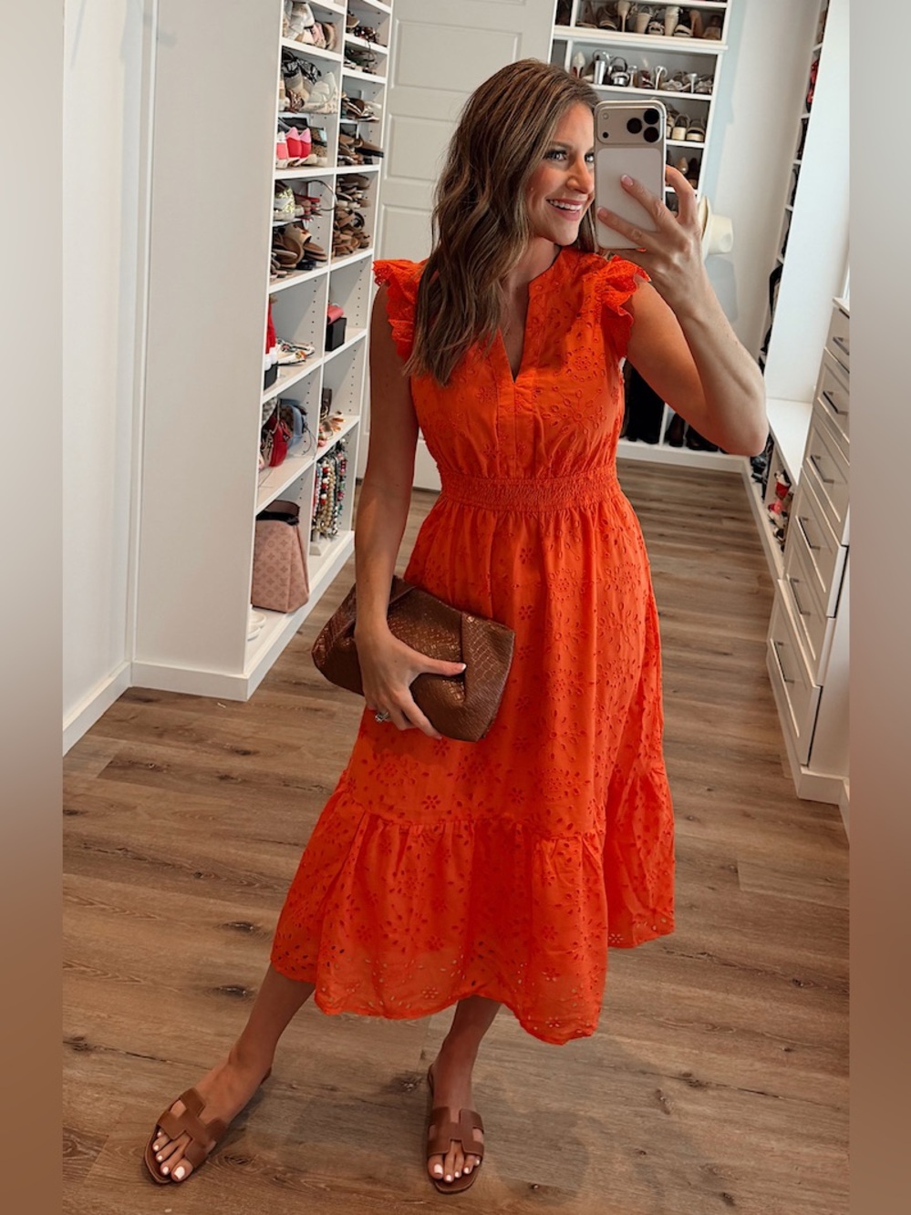 Eyelet maxi